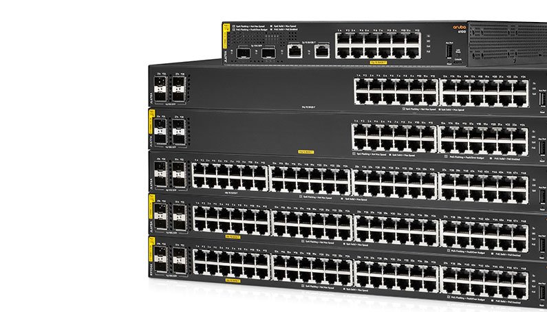 aruba cx 6100 switch