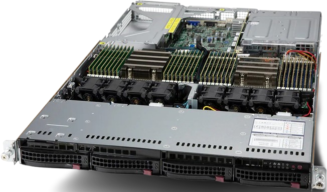 Supermicro AS-2024US-TRT server optimized for AI and high-speed networking