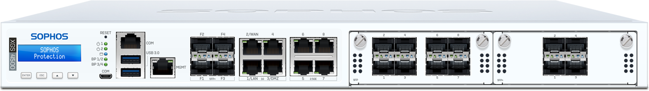 Xgs 4500 sophos next-gen firewall