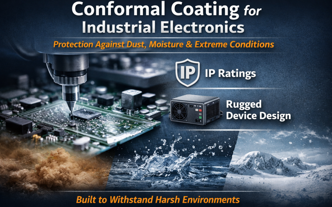 conformal coating for industrial electronics