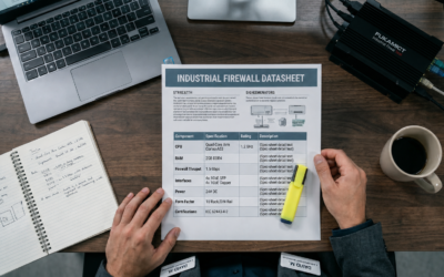 Reading an Industrial Firewall Datasheet Without Getting Burned