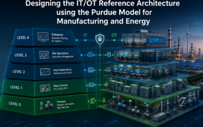 Designing the IT/OT Reference Architecture using Purdue Model for Manufacturing and Energy